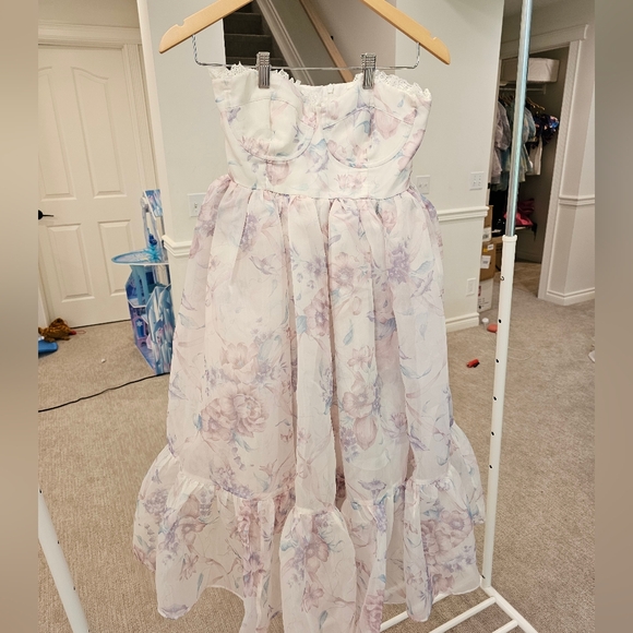 Selkie - The Ribbon Dancer French Corset Dress - Picture 3 of 5